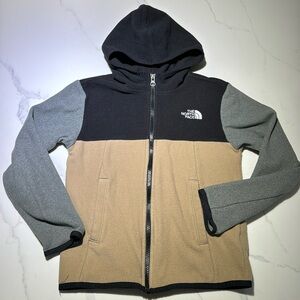 The North Face hooded fleece
